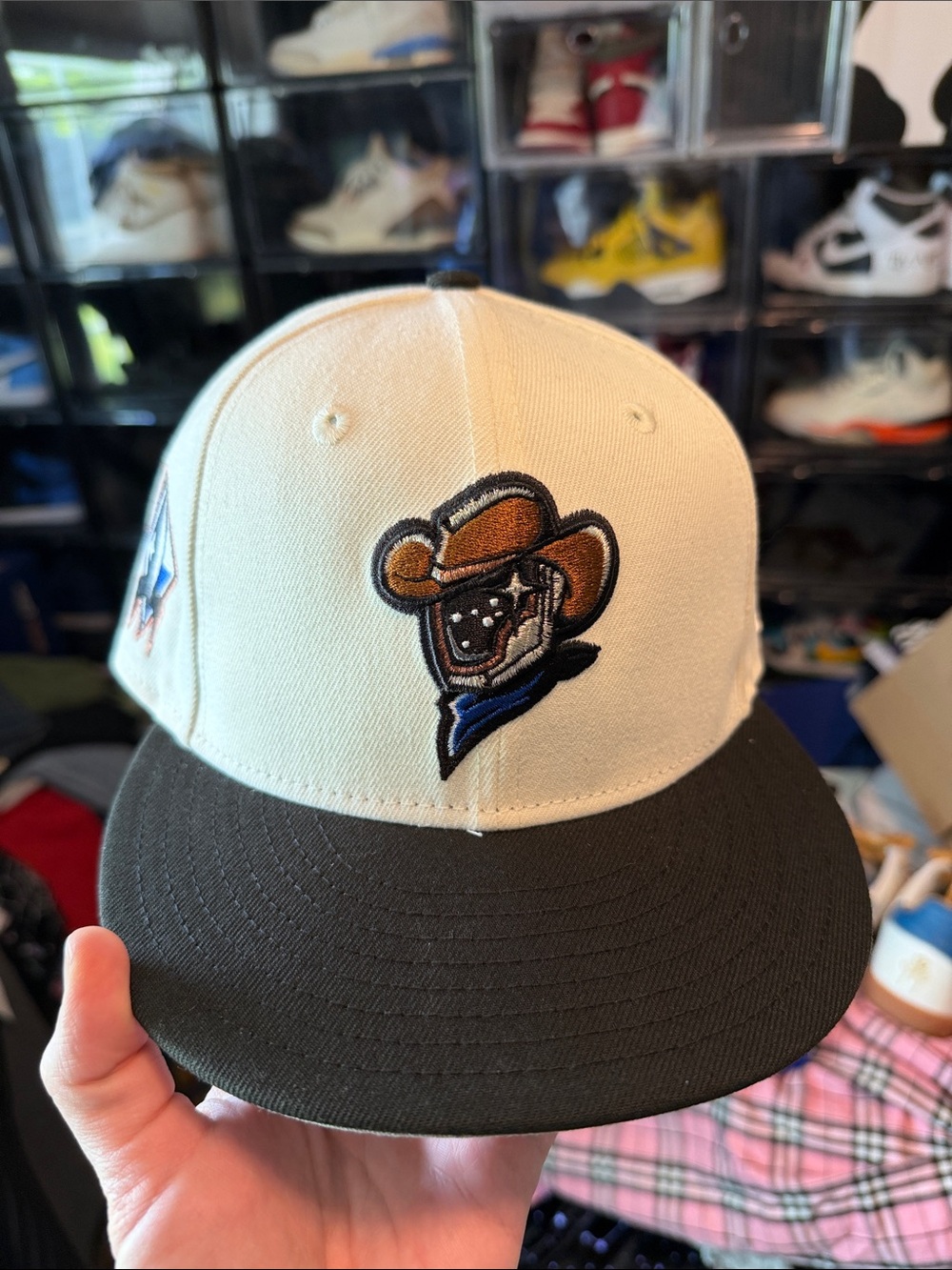 Sugar Land Space Cowboys New Era 59Fifty Fitted Hat - Size 6 7/8